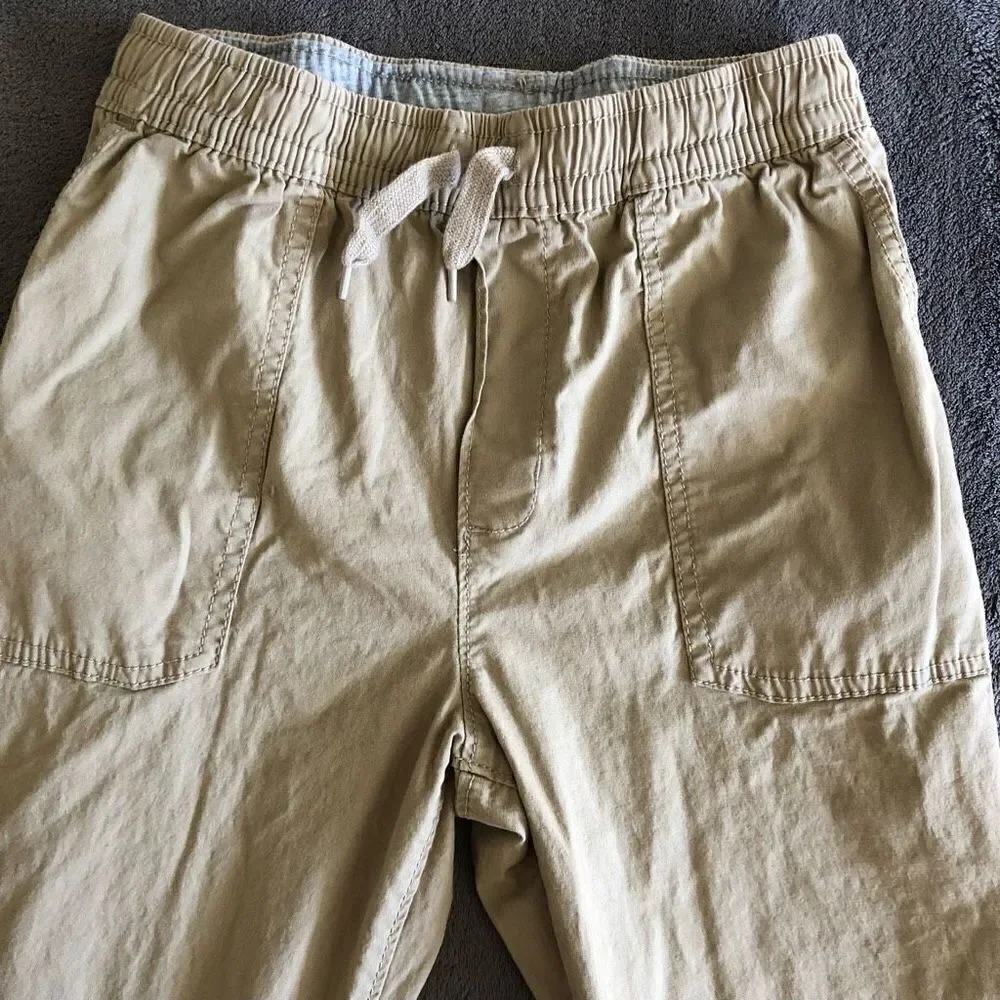 NWOT OshKosh Khaki Pull On Poplin Pants